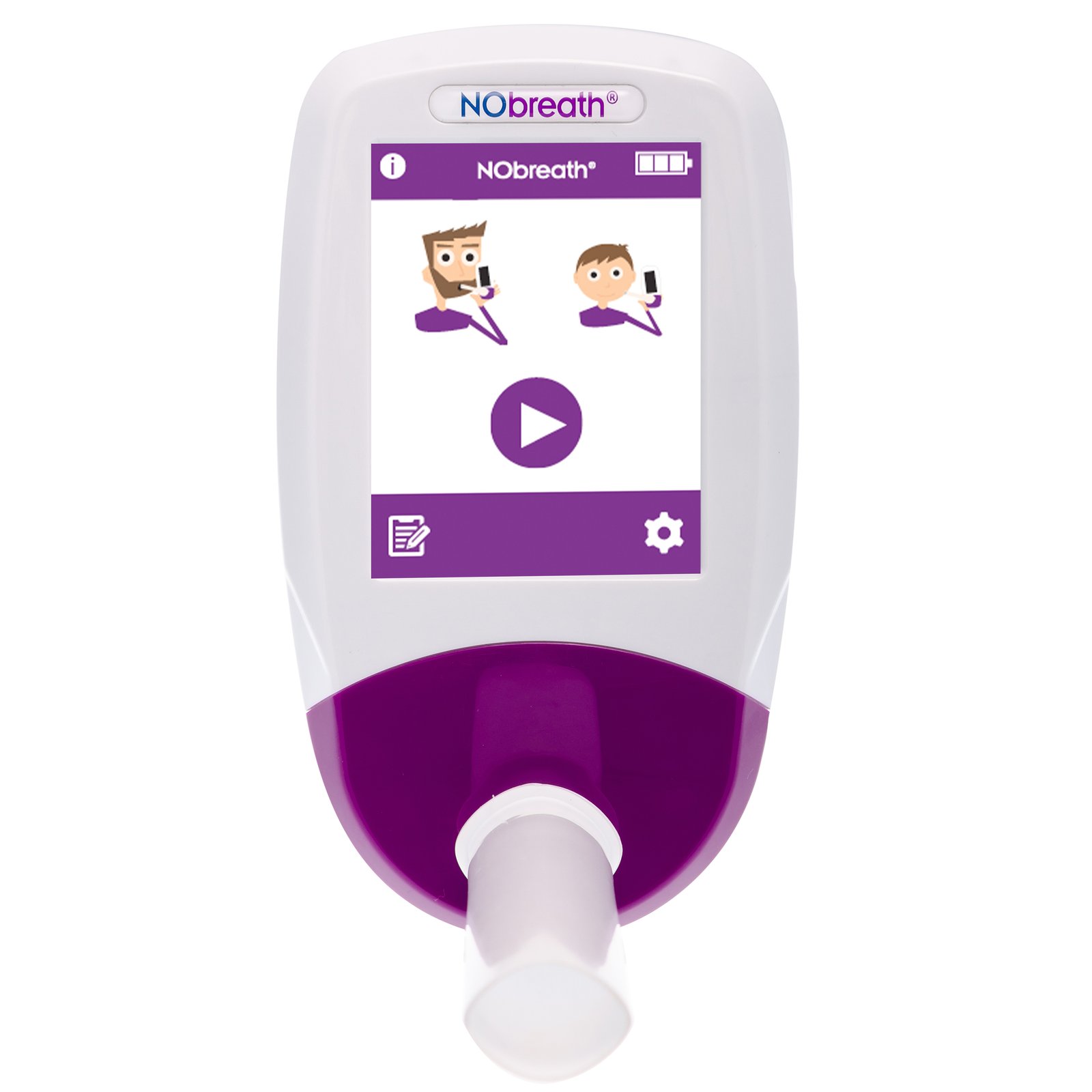 Bedfont NObreath FeNO monitor with touchscreen display